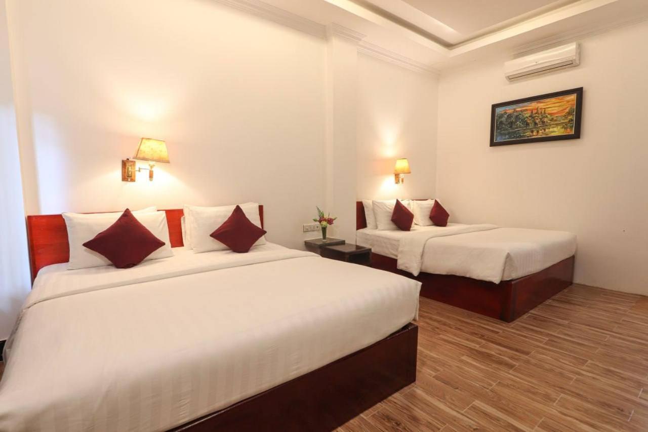 Hotel Lucky Garden Boutique Ciudad de Siem Riep Exterior foto