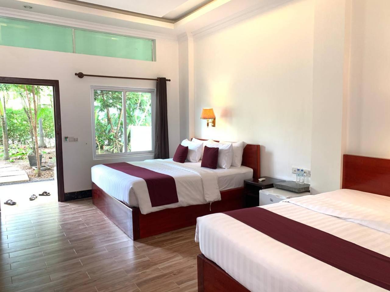 Hotel Lucky Garden Boutique Ciudad de Siem Riep Exterior foto