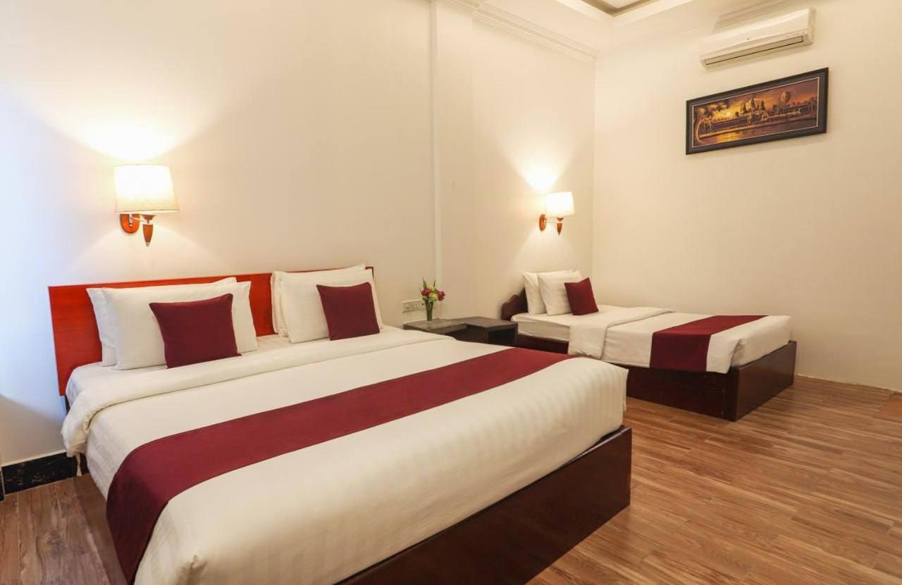 Hotel Lucky Garden Boutique Ciudad de Siem Riep Exterior foto